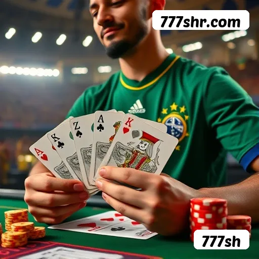 Aplicativo móvel 777sh para iOS e Android